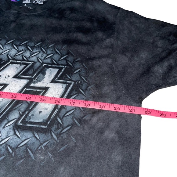 Liquid Blue KISS Metal Tie-Dye T-Shirt Size Large - Picture 3 of 4